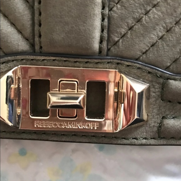 Rebecca Minkoff Small Olive Nubuck bag - Picture 3 of 8